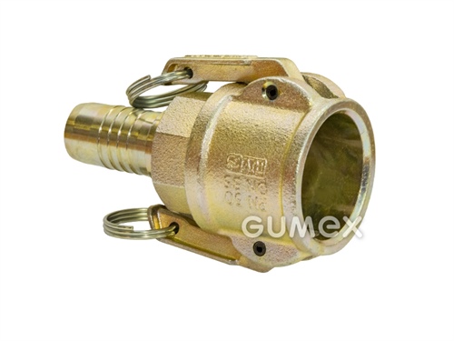 KAMLOK für Beton System 23,5, Kupplung zur hydraulischen Verpressung DN35, Schlauch 35x7mm, 50bar, 